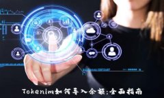  Tokenim如何导入余额：全面