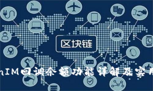 TokenIM回调余额功能详解及实用指南