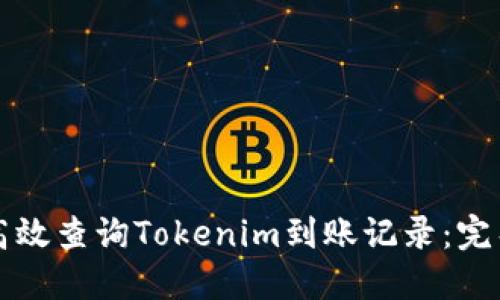 如何高效查询Tokenim到账记录：完整指南