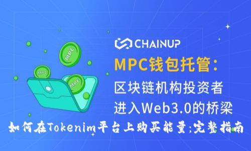如何在Tokenim平台上购买能量：完整指南