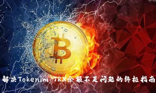 解决Tokenim TRX余额不足问题的终极指南